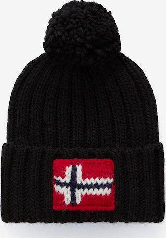 NAPAPIJRI Čepice 'Semiury' – černá: přední strana