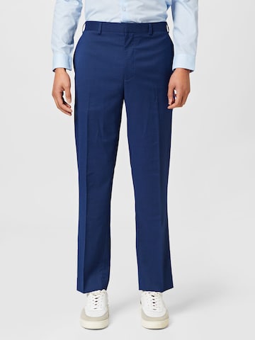 BURTON MENSWEAR LONDON Regular Pantalon in Blauw: voorkant