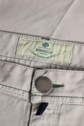 LUIGI BORRELLI NAPOLI Pants in 40 in Grey