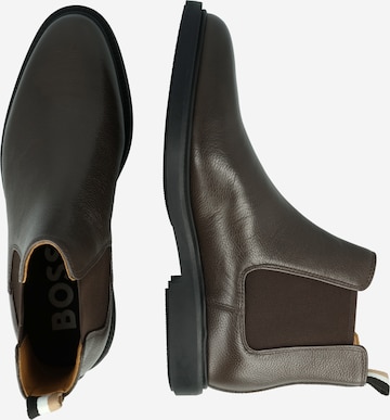 BOSS Black Chelsea Boots 'Larry' in Braun