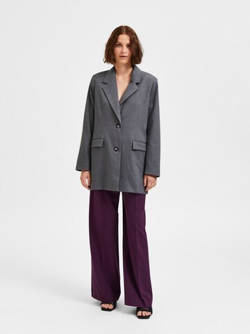 SELECTED FEMME - Blazer 'Anni' em cinzento