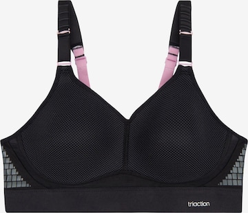 Triumph Triaction BH 'Hybrid Lite' in Schwarz: Vorderseite