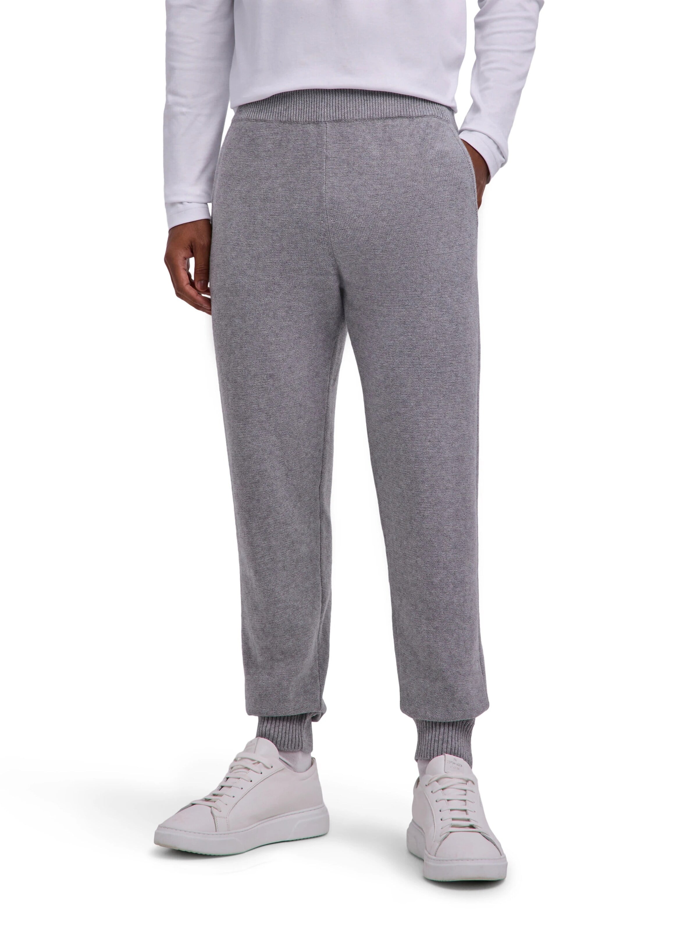 FALKE Workout Pants 'Cotton Cashmere' in S/Regular in Light grey, Item view