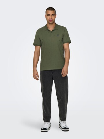 Only & Sons - Camiseta 'DAVE' en verde