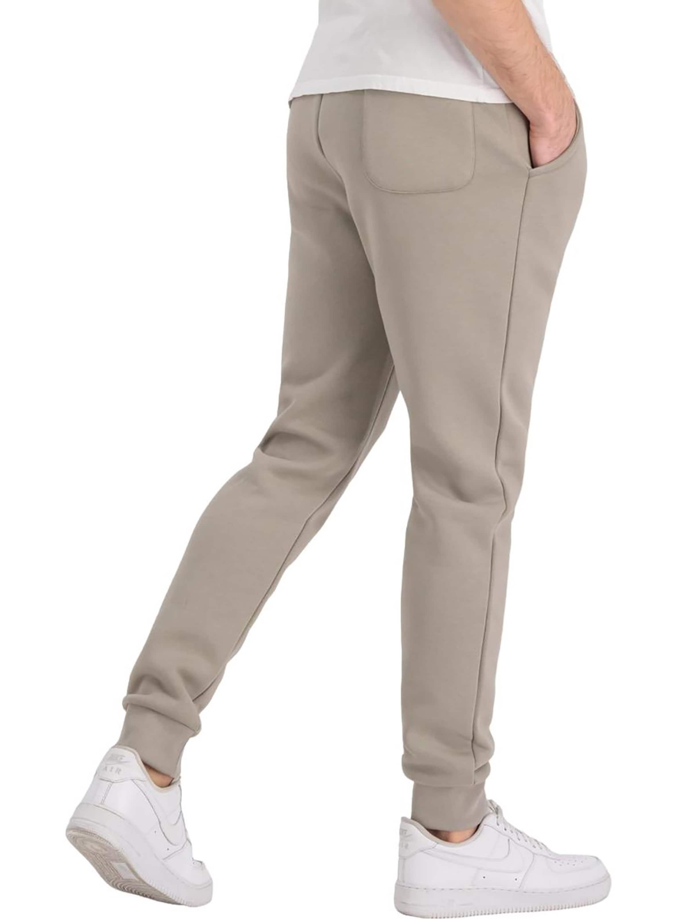 ALPHA INDUSTRIESTapered Hlače - bež boja