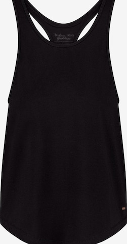 Urban Goddess Yoga & Activewear Sporttop 'Maya' in Schwarz: Vorderseite