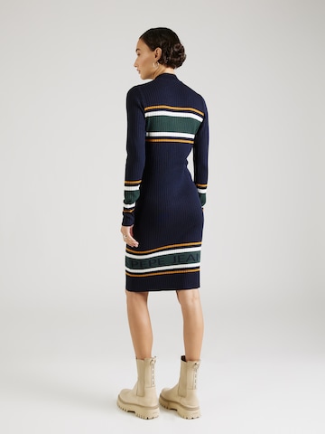Pepe Jeans Knitted dress 'EVELINA' in Blue
