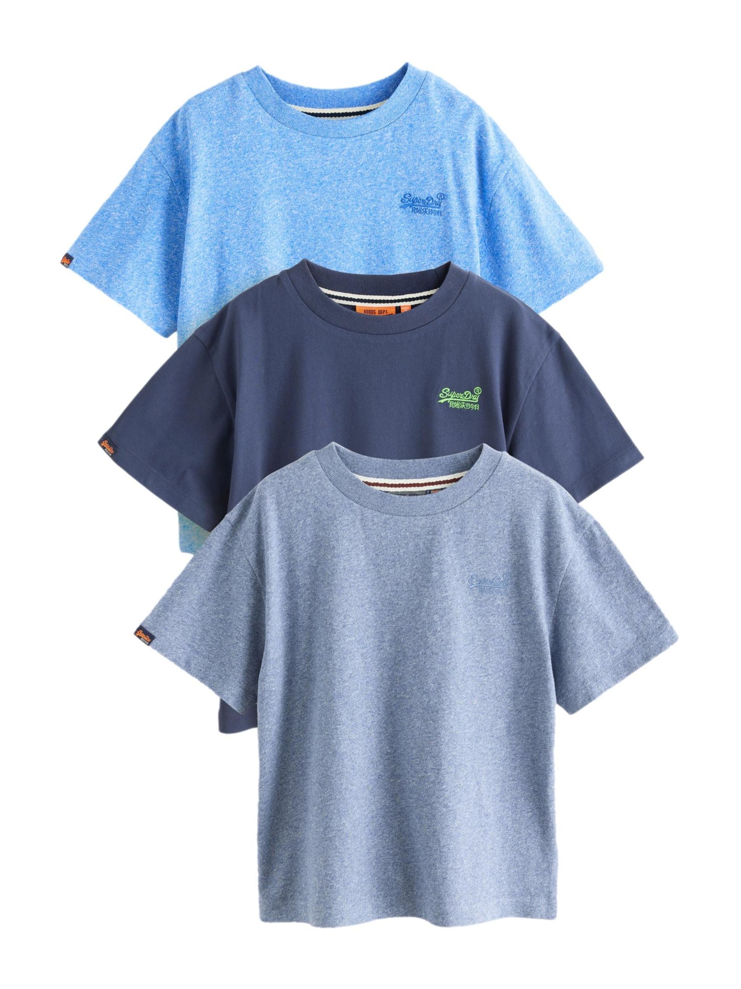 Superdry & Co Футболка в Синий: спереди