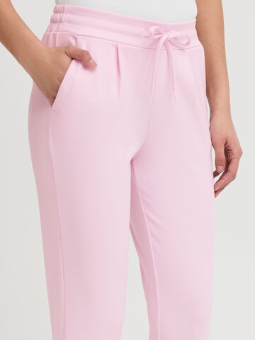 ICHI Slimfit Stoffhose ' IHKate ' in Pink
