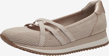 JANA Ballerina värissä beige: etupuoli