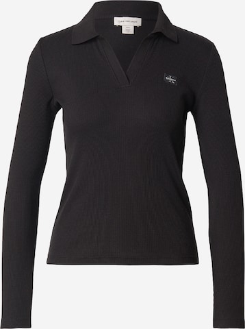 Calvin Klein Jeans Shirt 'JOHNNY' in Zwart: voorkant
