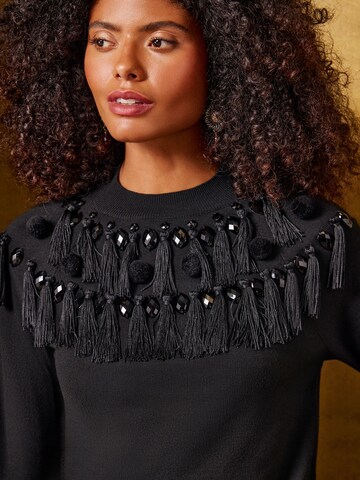 Pullover di love & roses in nero