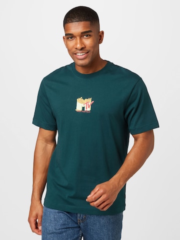 Only & Sons قميص 'MTV' بلون أخضر: الأمام