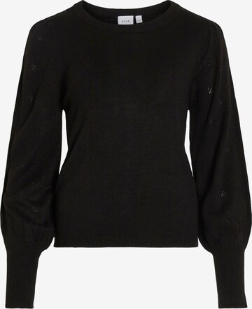 VILA Sweater 'AVA' in Black: front