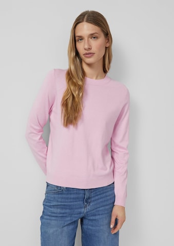 s.Oliver Pullover in Pink: Vorderseite