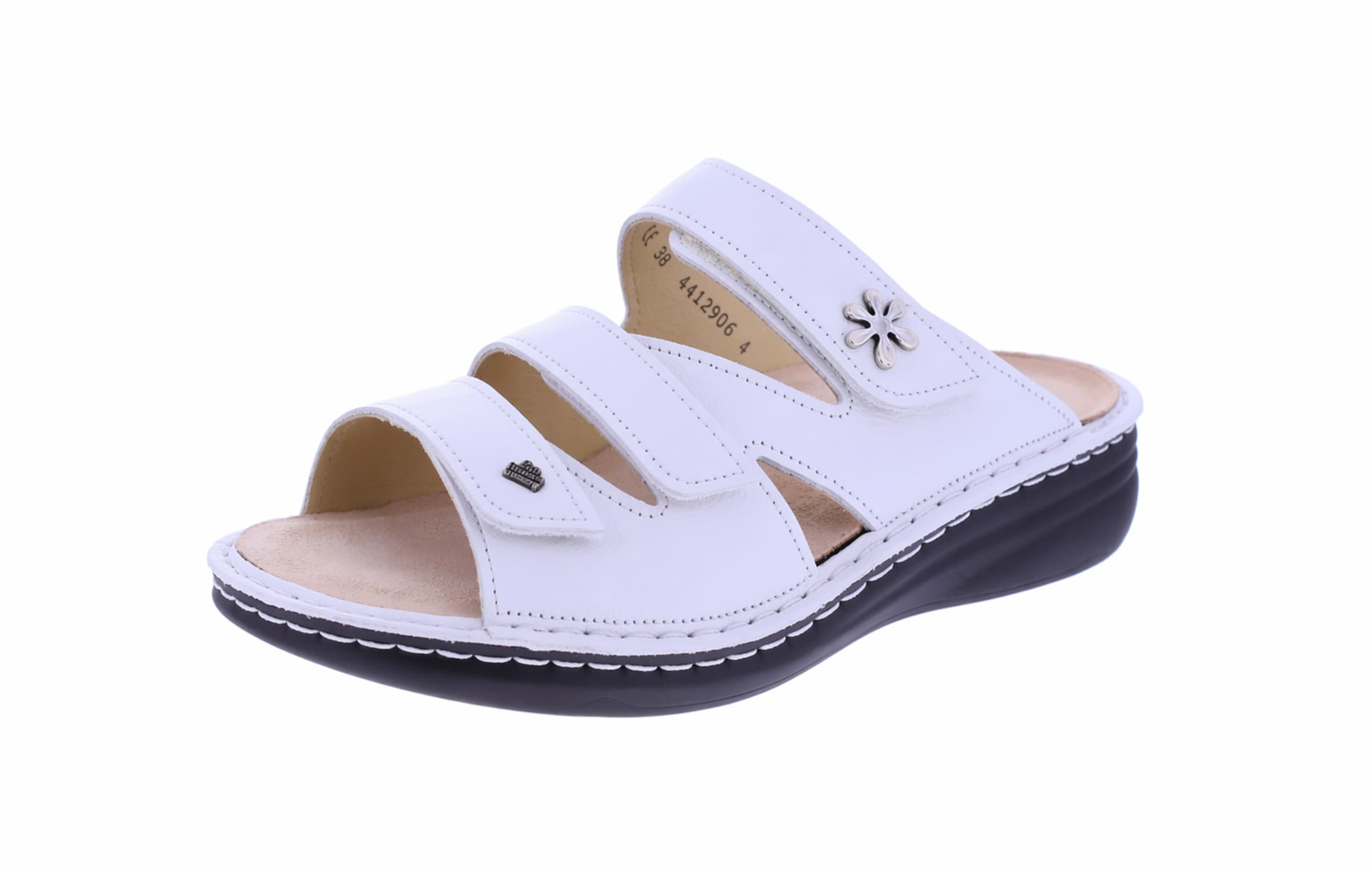Finn Comfort Pantolette in Lila: Vorderseite