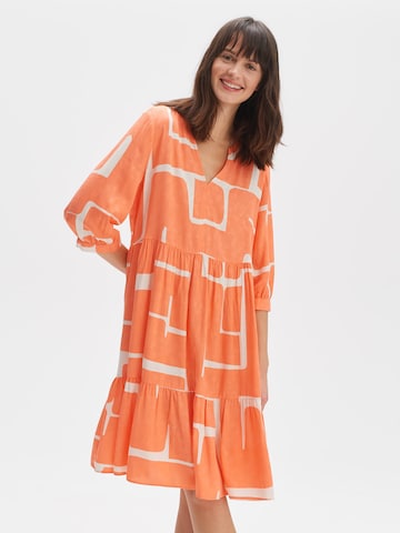 OPUS Dress 'Wulari' in Orange: front