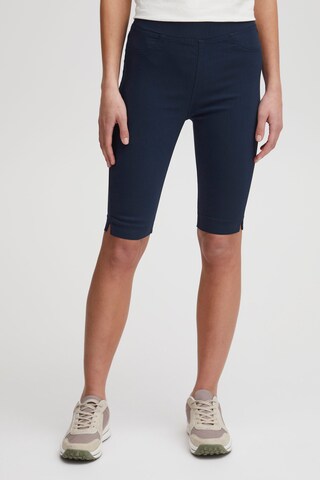 Oxmo Skinny Bermuda 'Ditrine' in Blau: predná strana