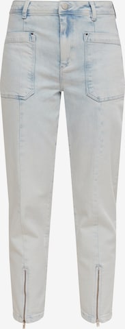 comma casual identity Slim fit Jeans in Blue: front