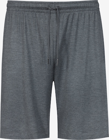 Mey Regular Pajama Pants in Grey: front