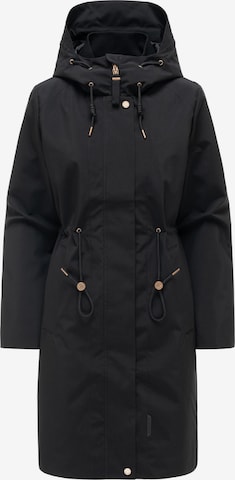 Parka mi-saison 'Zilandaa 16' MARIKOO en noir : devant