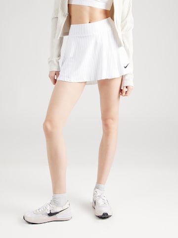 NIKE Спортивная юбка в Белый: спереди