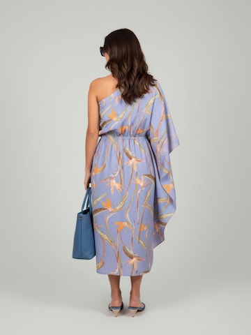 WEARABLE STORIES - Vestido 'Loisa' en azul