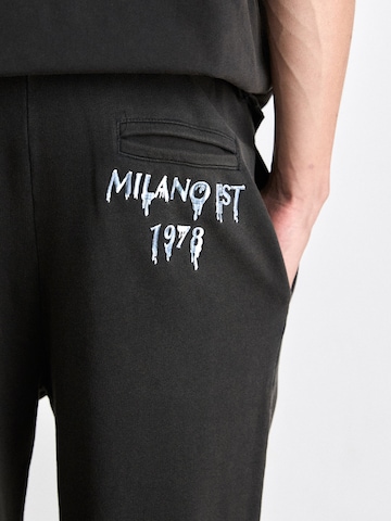 regular Pantaloni 'Epifani' di Carlo Colucci in nero