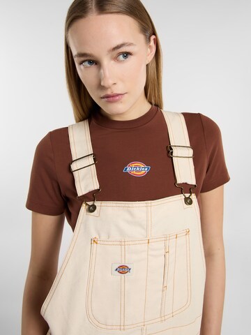 DICKIES Комбинезон с юбкой в Белый