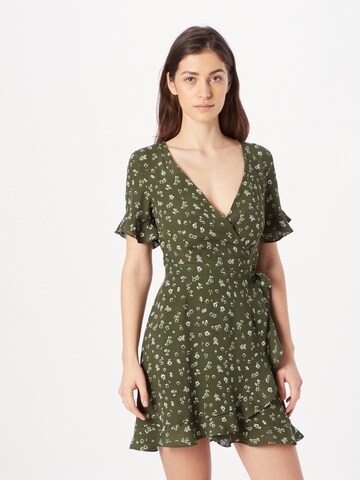 ABOUT YOU Letní šaty 'Jasmina' – zelená: přední strana