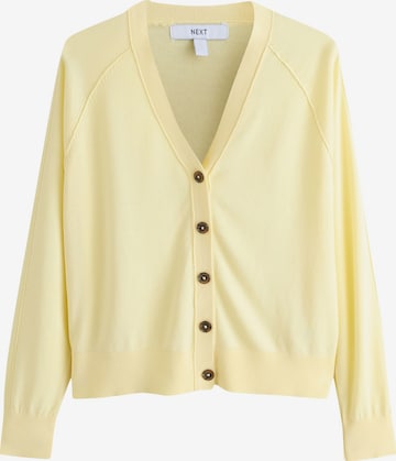 Cardigan Next en jaune : devant