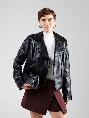 Twinset Between-Season Jacket in Black: front