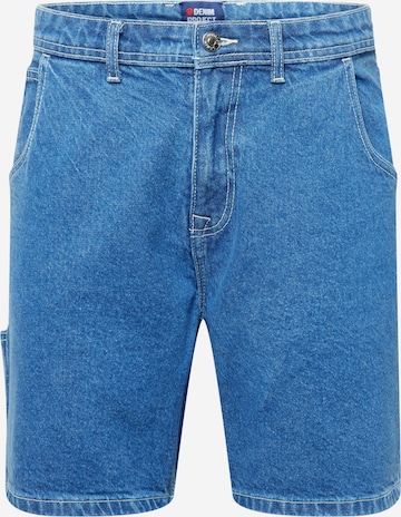 Denim Project Regular Jeans in Blauw: voorkant