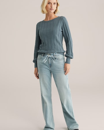 WE Fashion Pullover in Grün