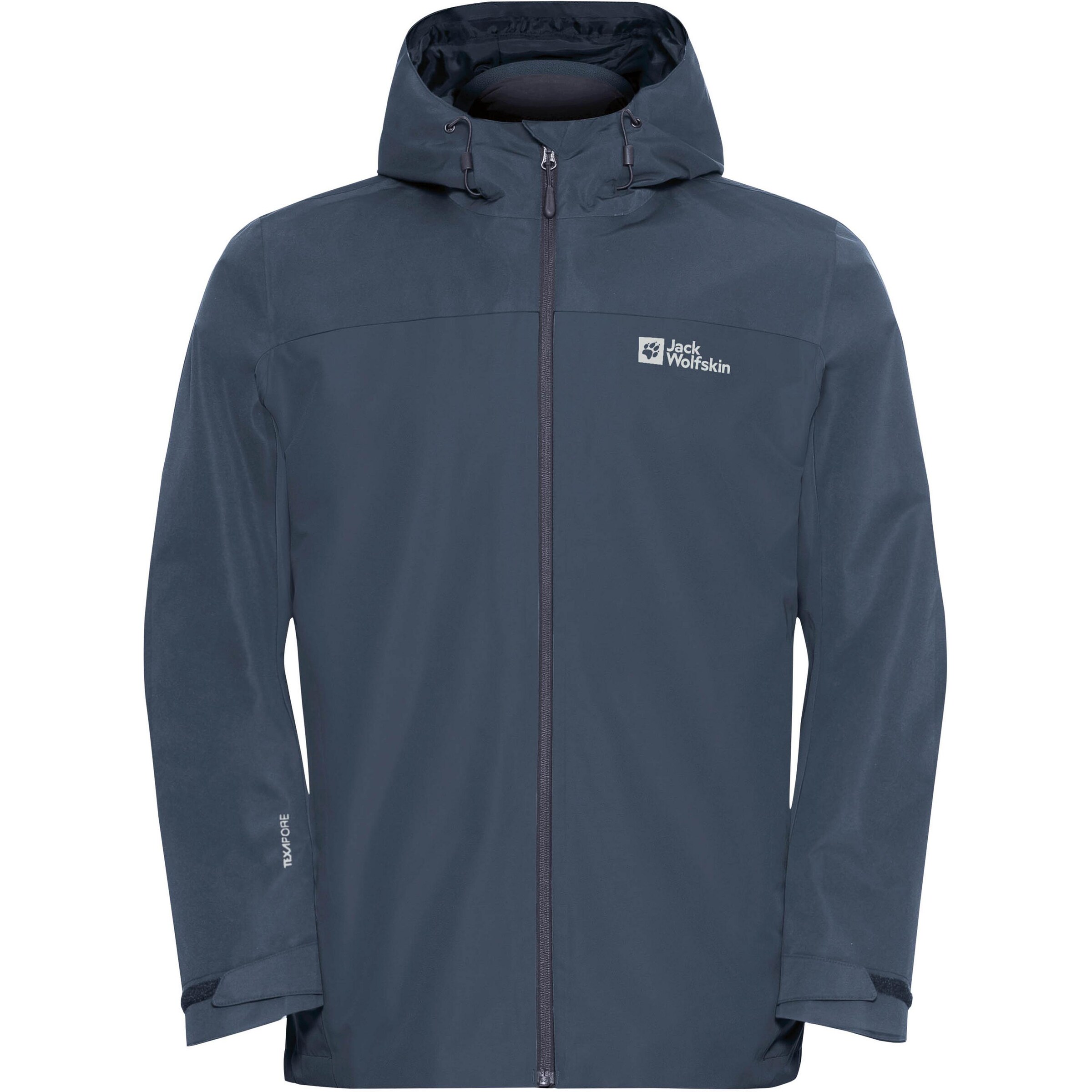 JACK WOLFSKIN Outdoor jacket 'Taubenberg' in Blue: front