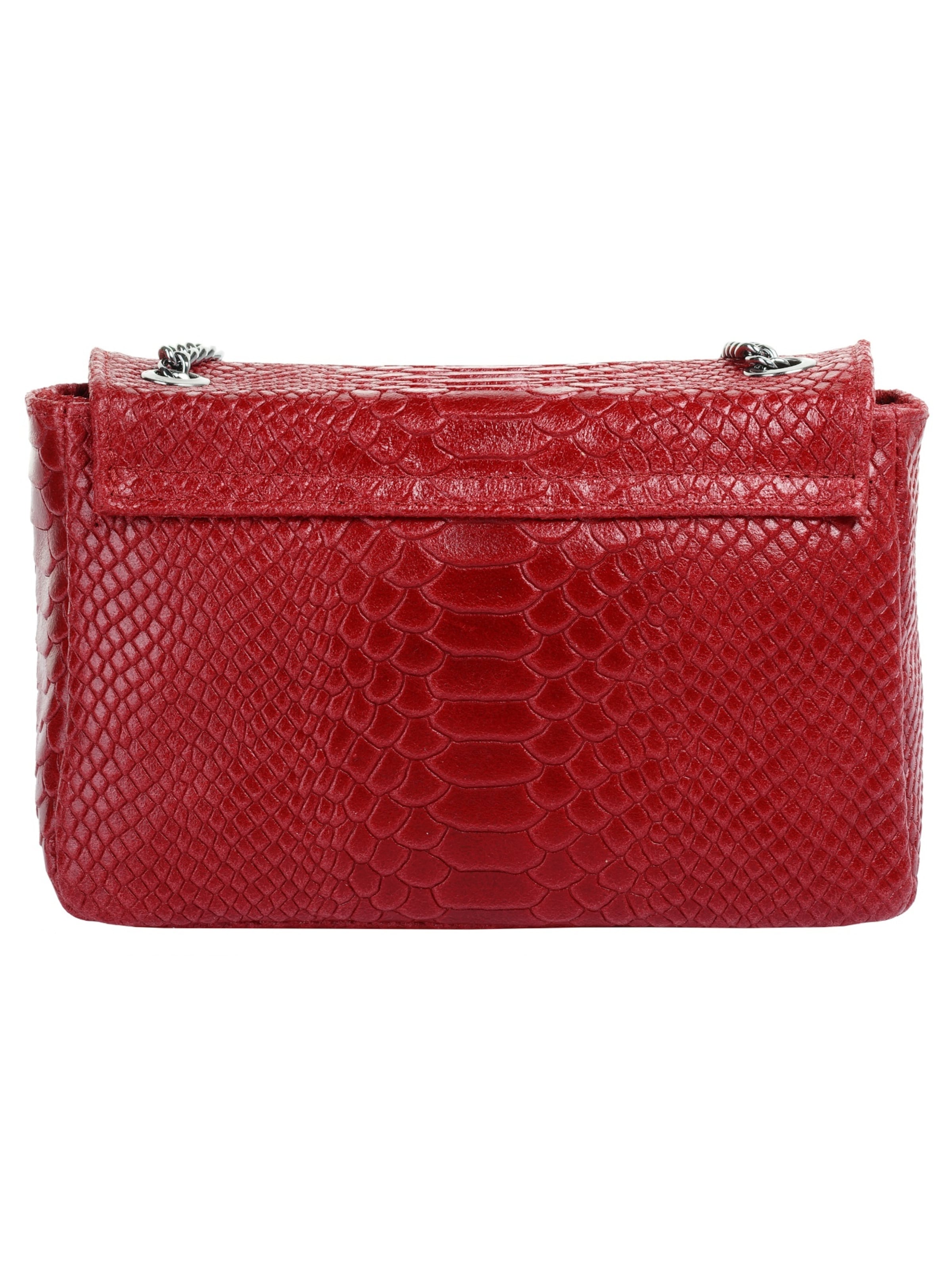 Sac à bandoulière Cluty en rouge