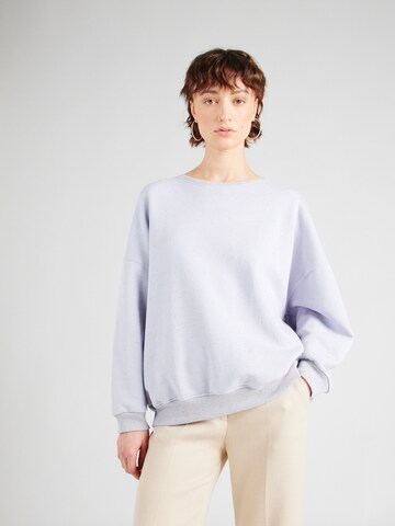 sessun Sweatshirt in Purple: front