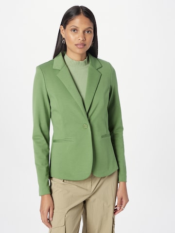 ICHI - Blazer 'Kate' em verde: frente