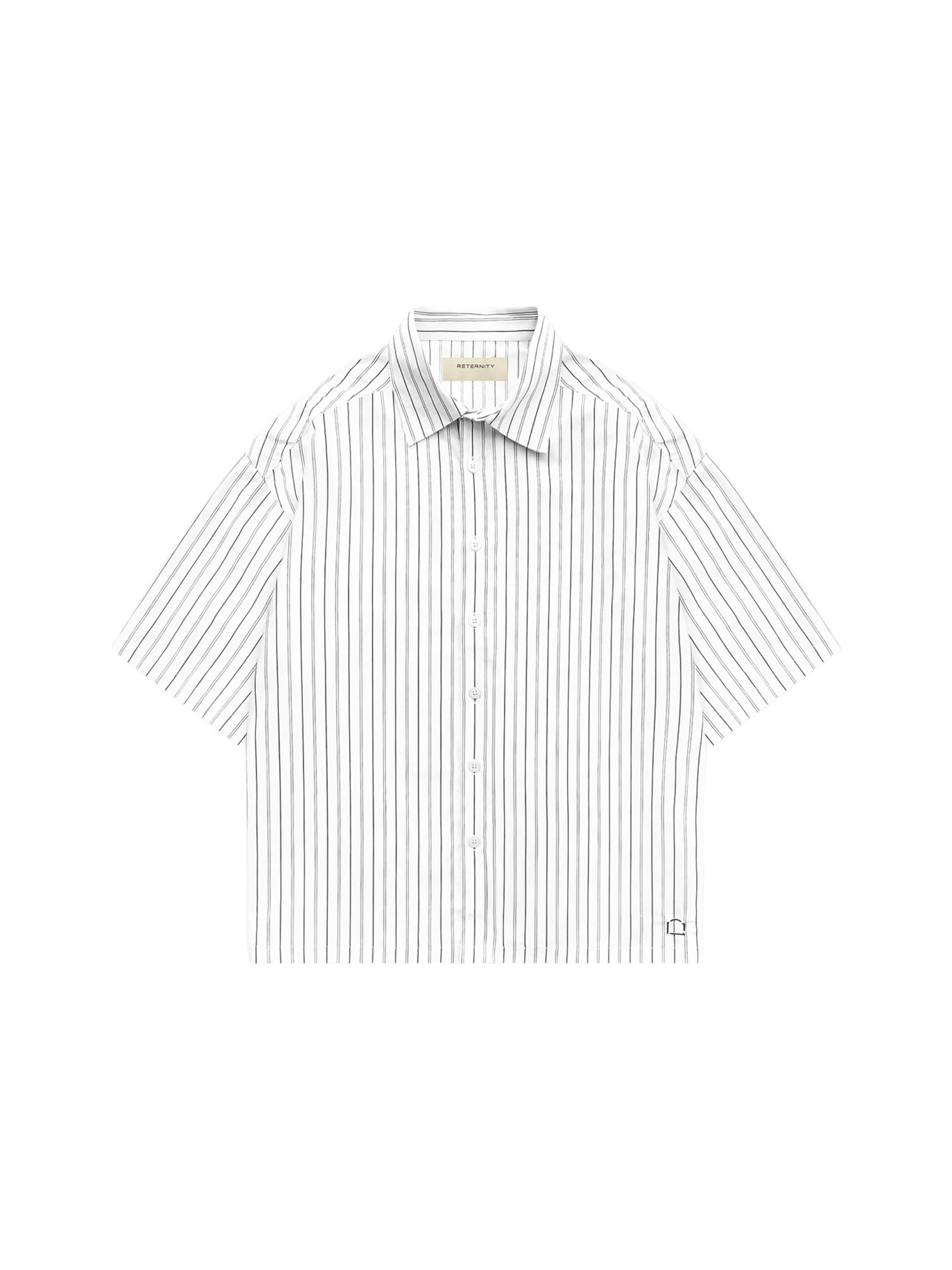 Coupe regular Chemise Reternity en blanc : devant