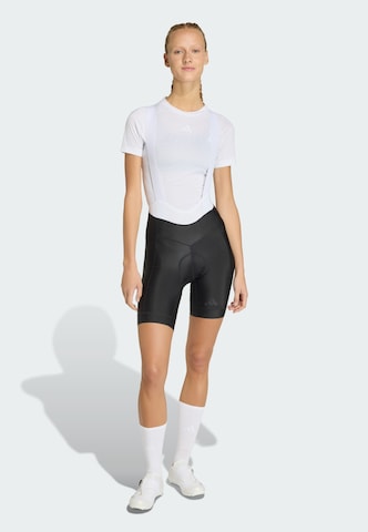 ADIDAS PERFORMANCE - Skinny Pantalón deportivo 'Essentials' en negro: frente