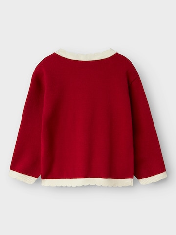 Cardigan 'Ralbo' NAME IT en rouge