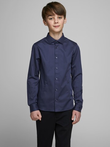 Jack & Jones Junior Regular Fit Skjorte 'JPRPARMA' i blå