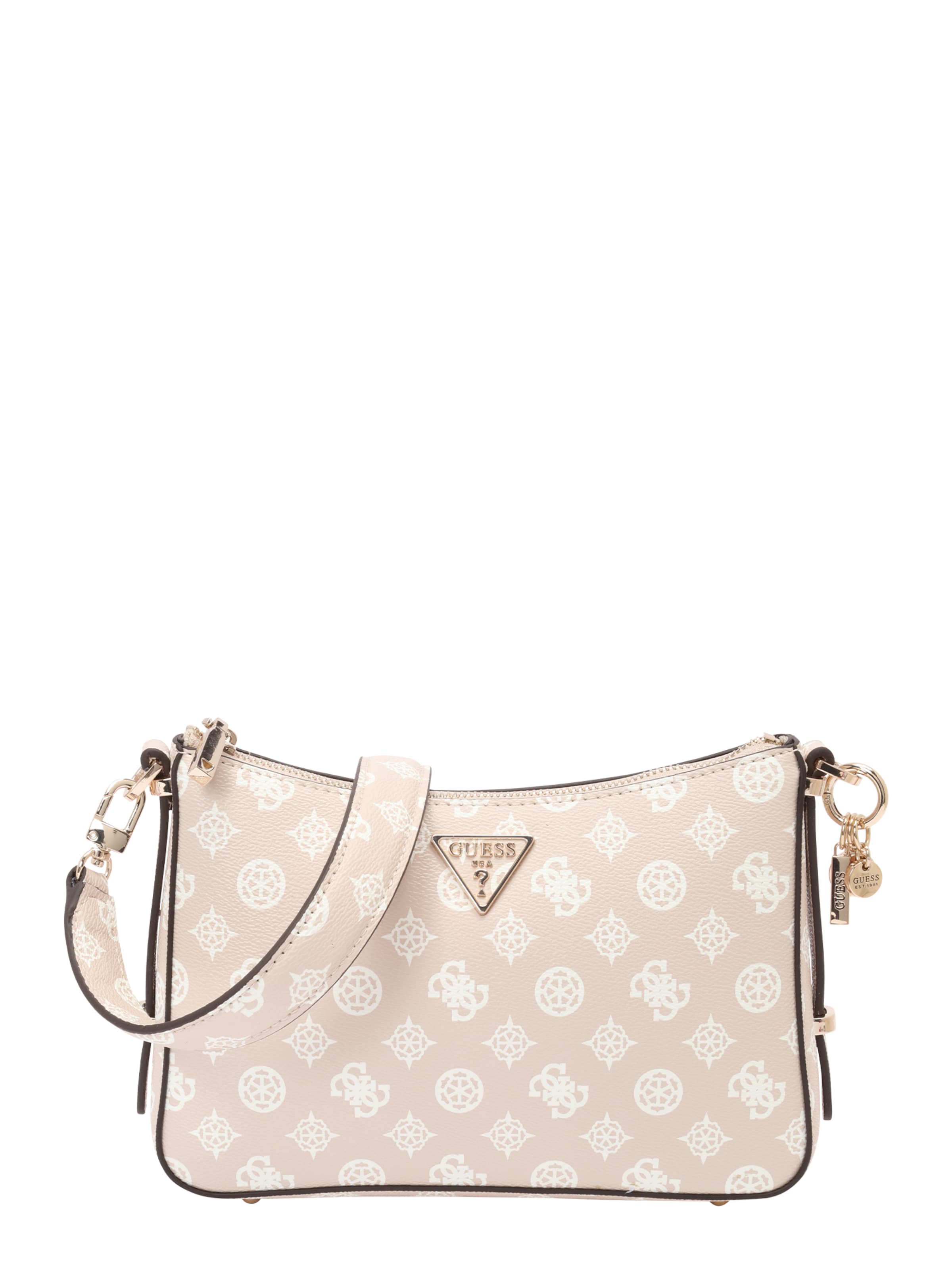 GUESS Olkalaukku 'Erica' värissä beige: etupuoli