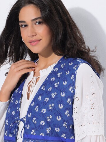 Gilet di Ulla Popken in blu