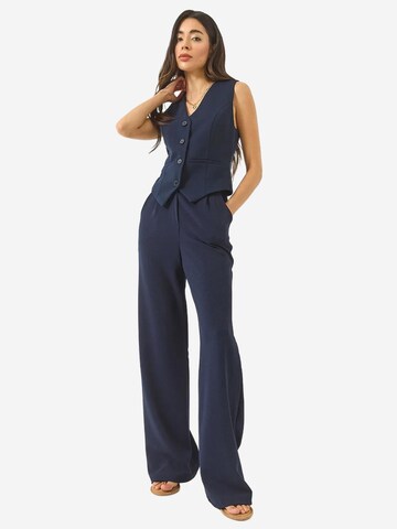 Pantalons de tailleur Bianco Lucci en bleu