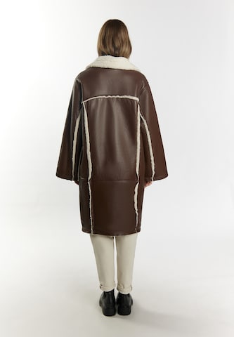 DreiMaster Vintage Winter coat in Brown