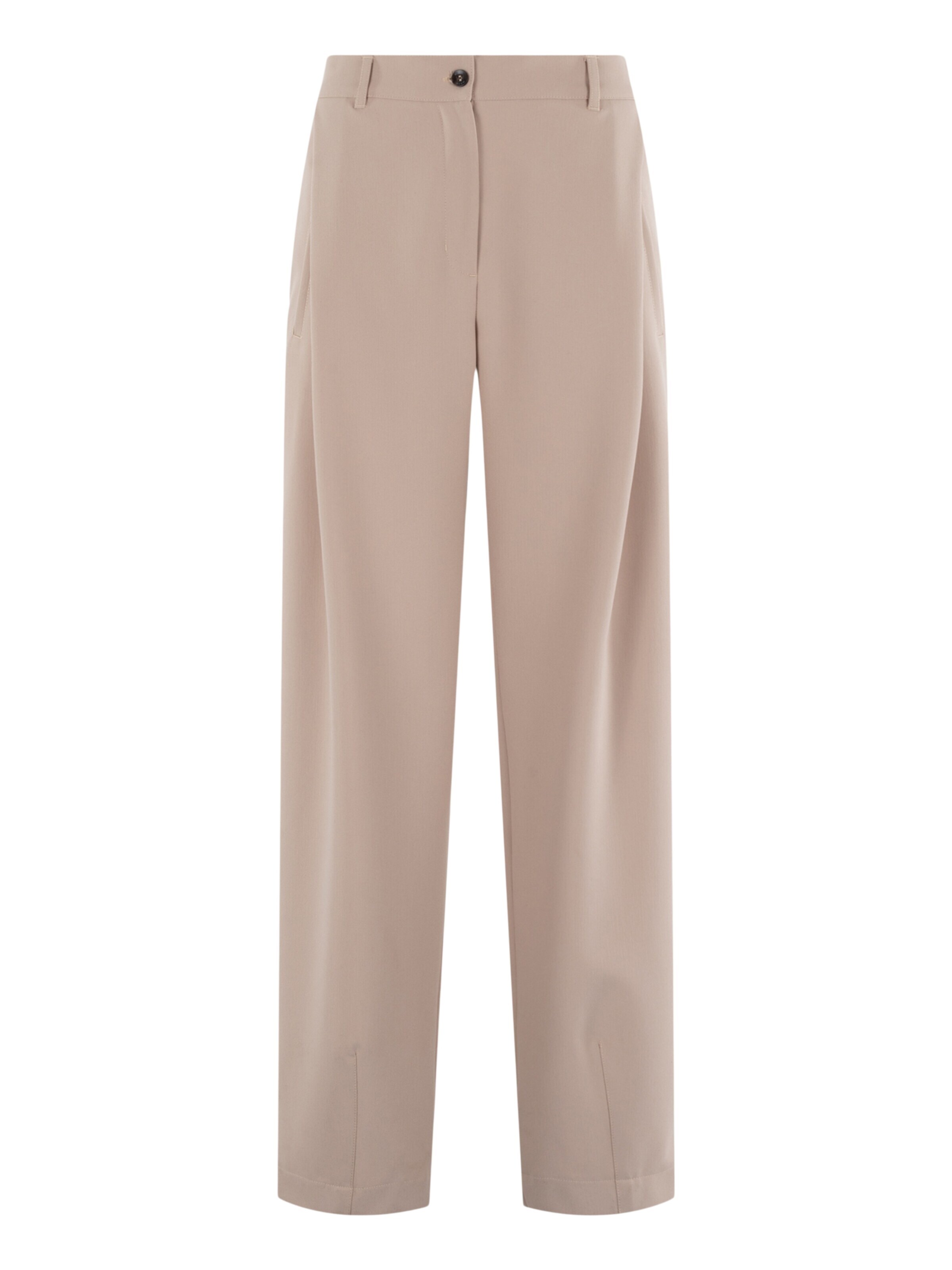MSCW Loose fit Pants 'Colette' in Brown: front