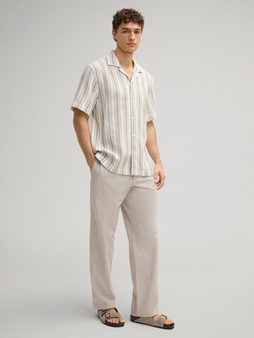 JOOP! Jeans Regular fit Button Up Shirt 'Hanau' in Beige