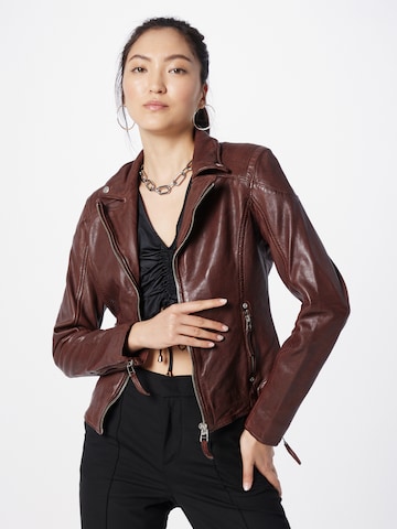 Gipsy Between-season jacket 'Maizy' in Brown: front