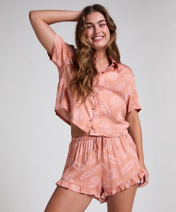 Hunkemöller Pyjamashorts in Beige